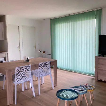 Daire 25 M De La - Front De - Vue Jardin Jullouville-les-Pins