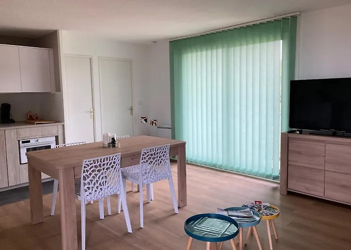 Daire 25 M De La - Front De - Vue Jardin Jullouville-les-Pins