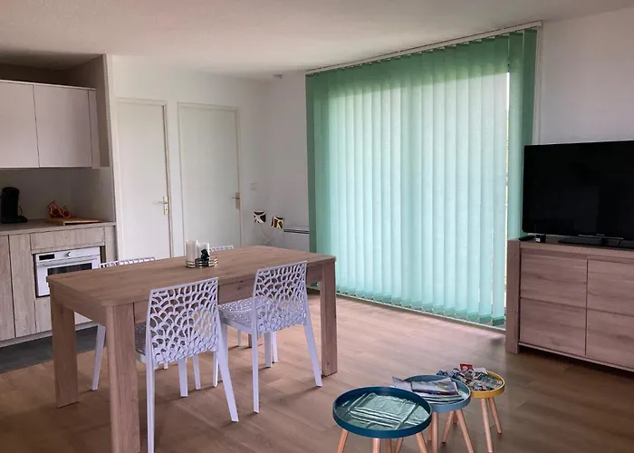 Daire 25 M De La - Front De - Vue Jardin Jullouville-les-Pins